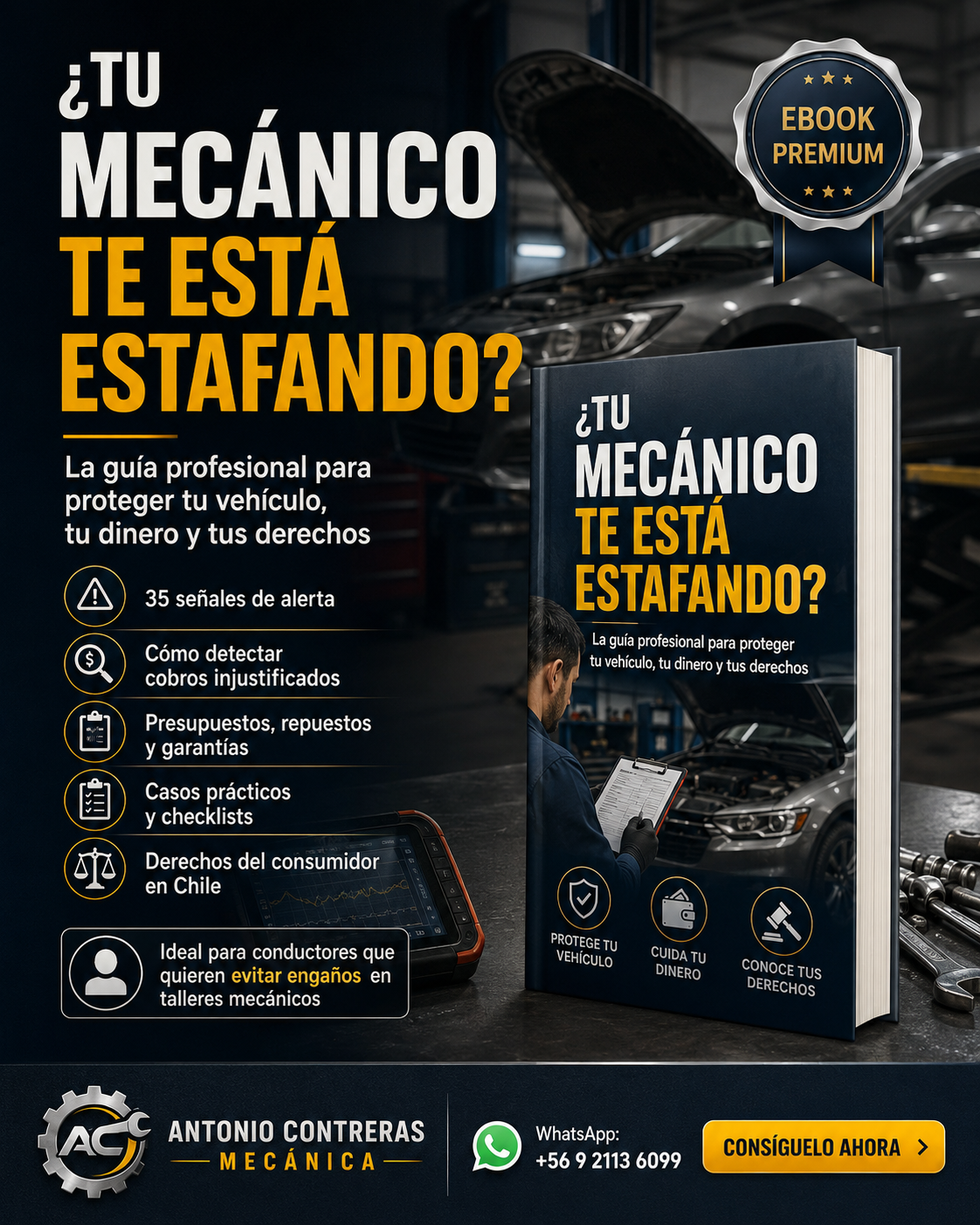 Cómo evitar que tu mecánico te estafe