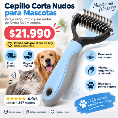 Cepillo corta nudos