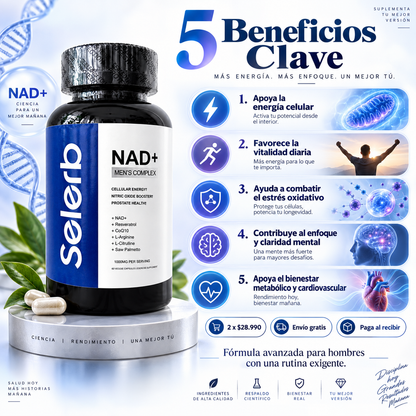 SELERB NAD+ RESVERATROL X 60 CAPS
